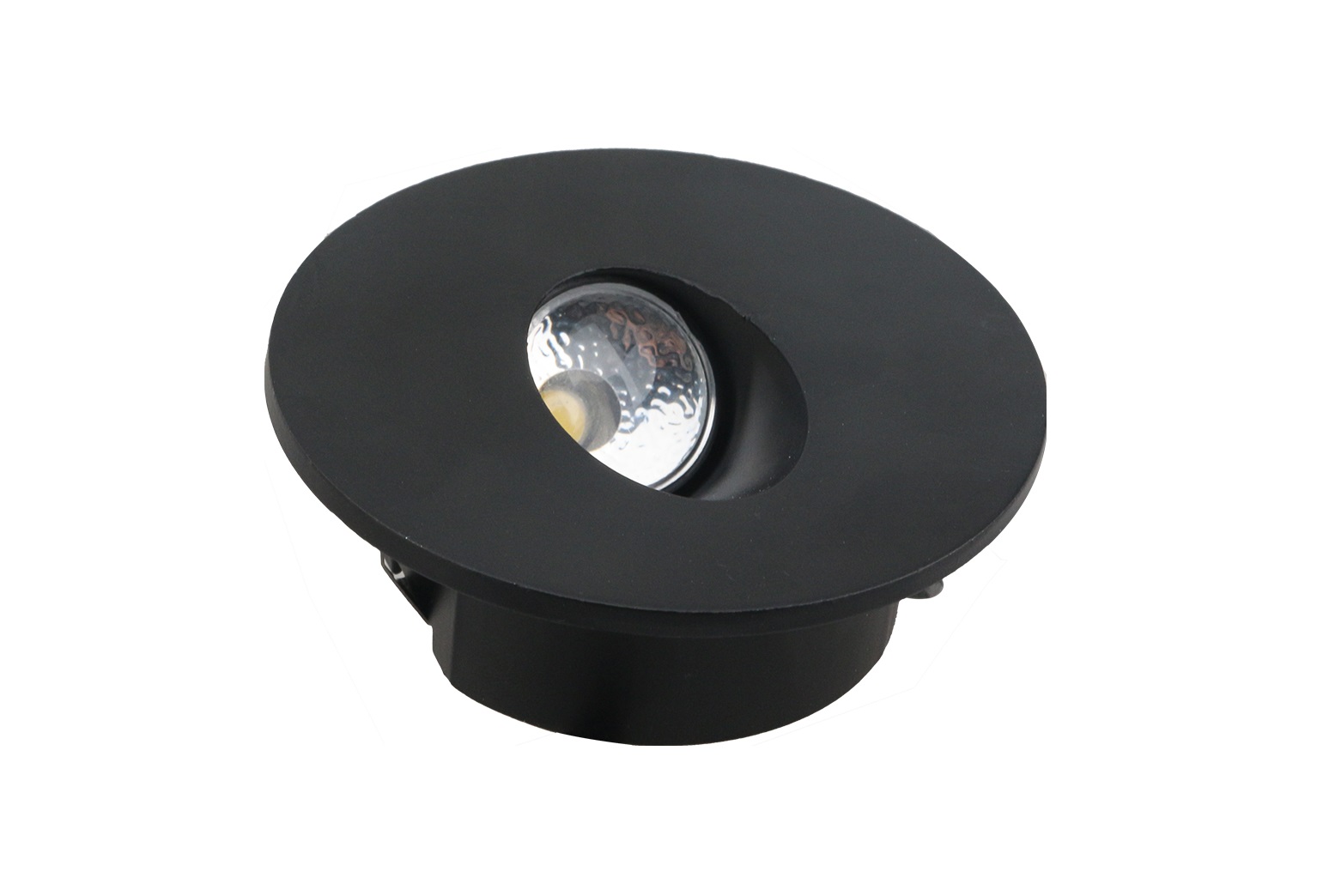 Basic | Wandlamp | Inbouw | 220 Volt | Wit | Warm Wit | Rond | LWLSC1.5W.WI.W